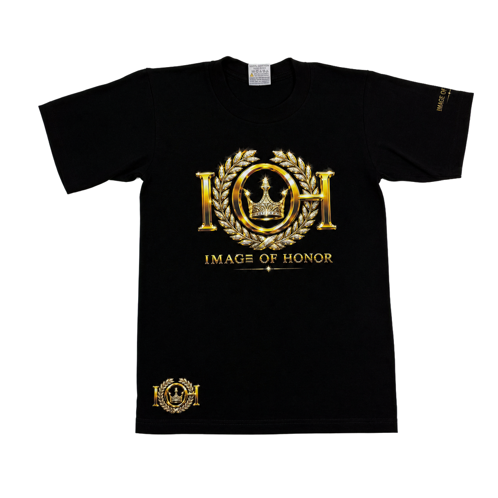 Only The Honorable Tee - Black / Gold