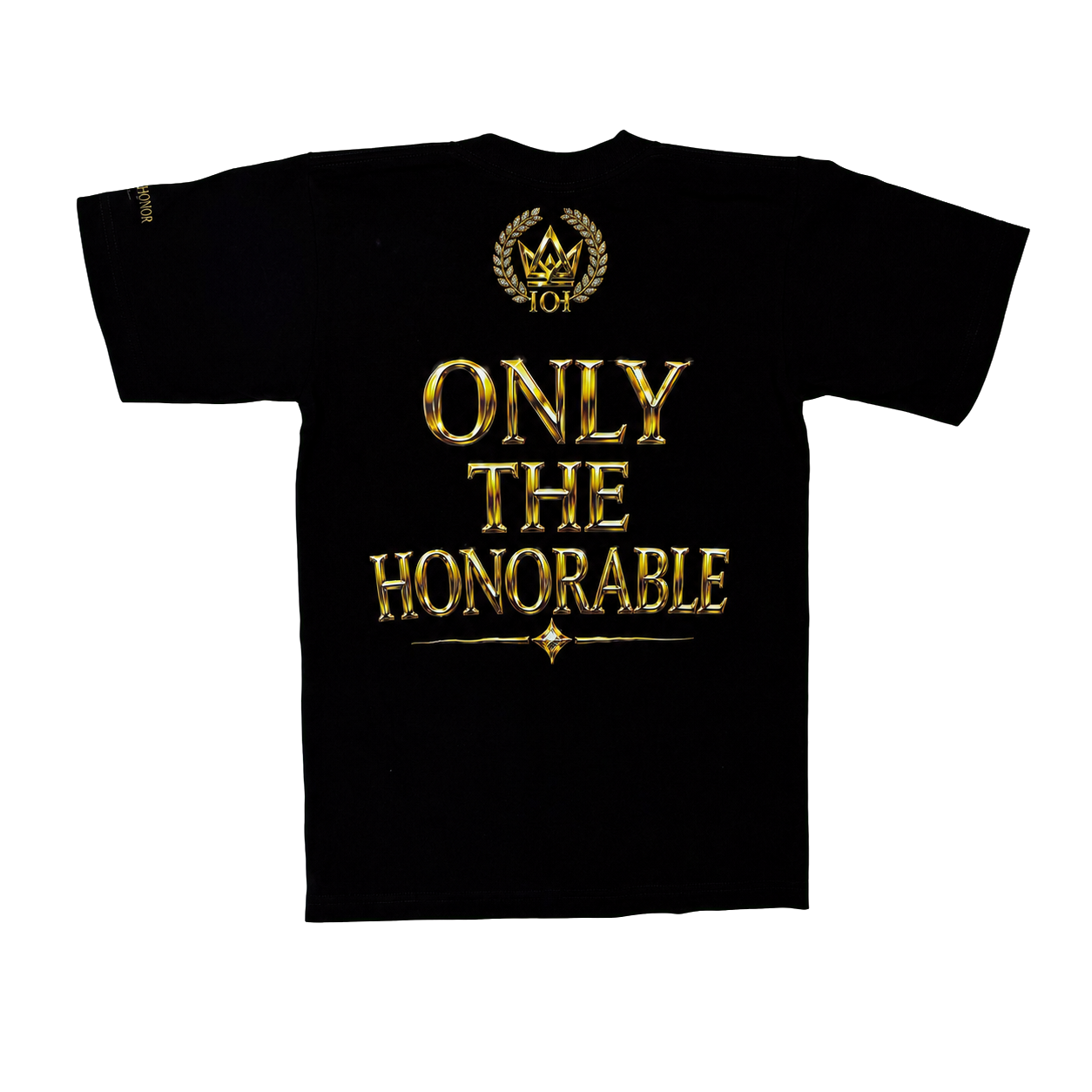 Only The Honorable Tee - Black / Gold
