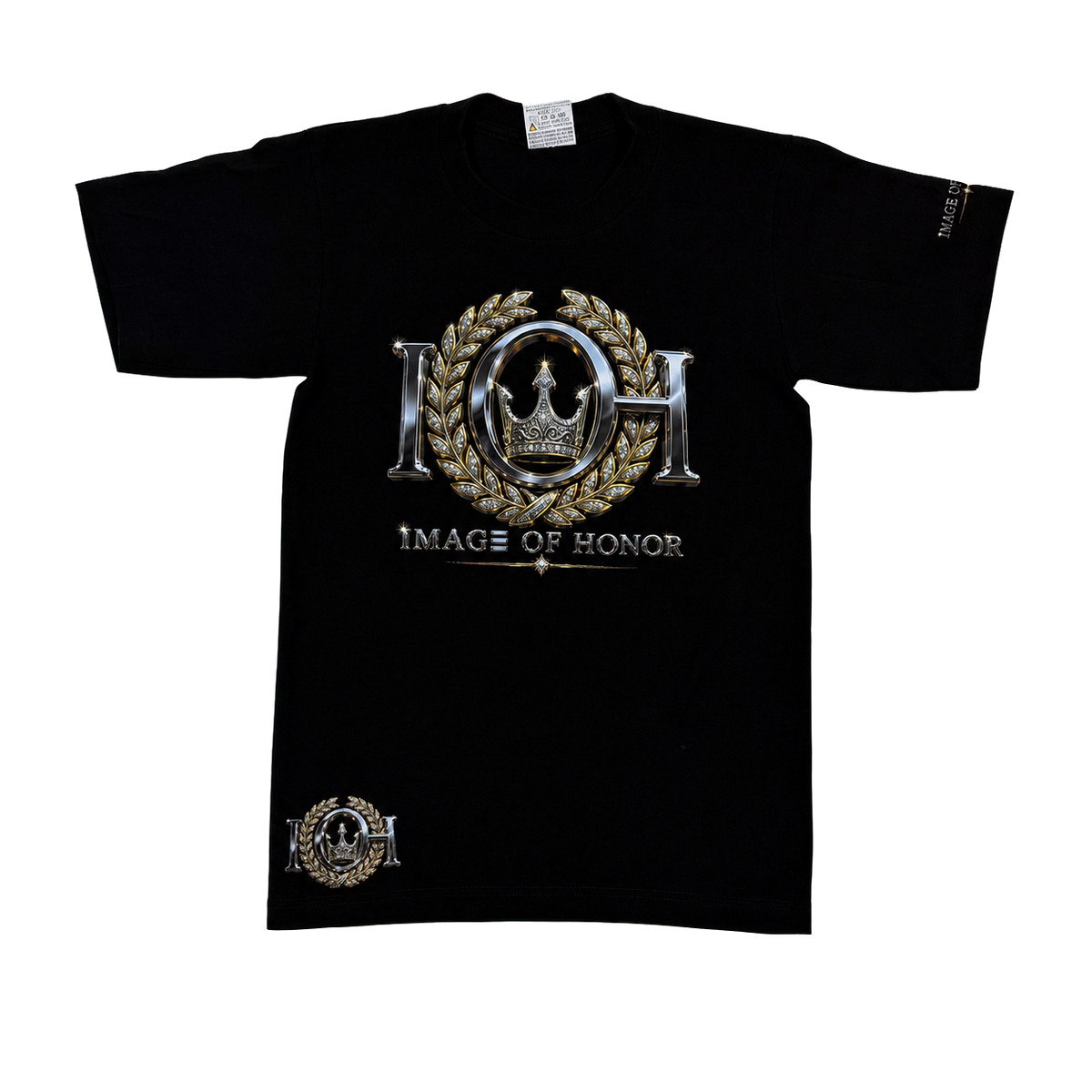 Only The Honorable Tee - Black / Gold Platinum