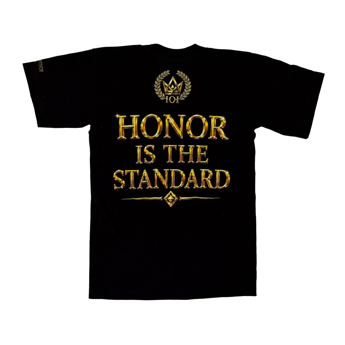 Honor Is The Standard Tee - Black / Gold